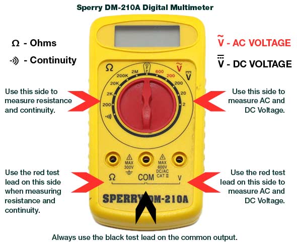 volt meter schematic